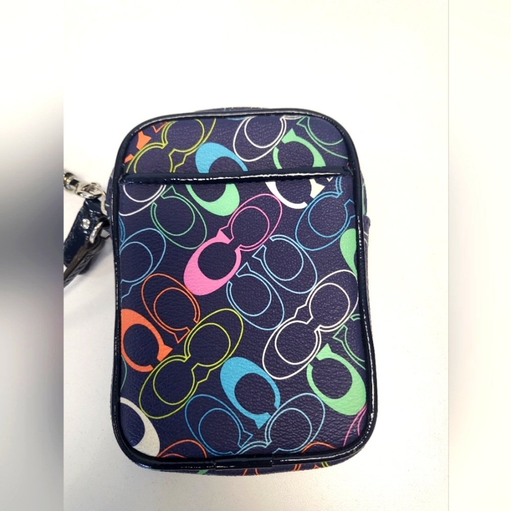 Vintage Coach Vertical Wristlet